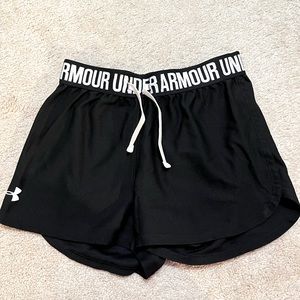 Black Under Armour Atheltic Shorts